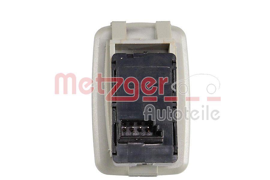 Interrupteur, lève-vitre (Bouton de lève-vitre) METZGER ref. 0916963